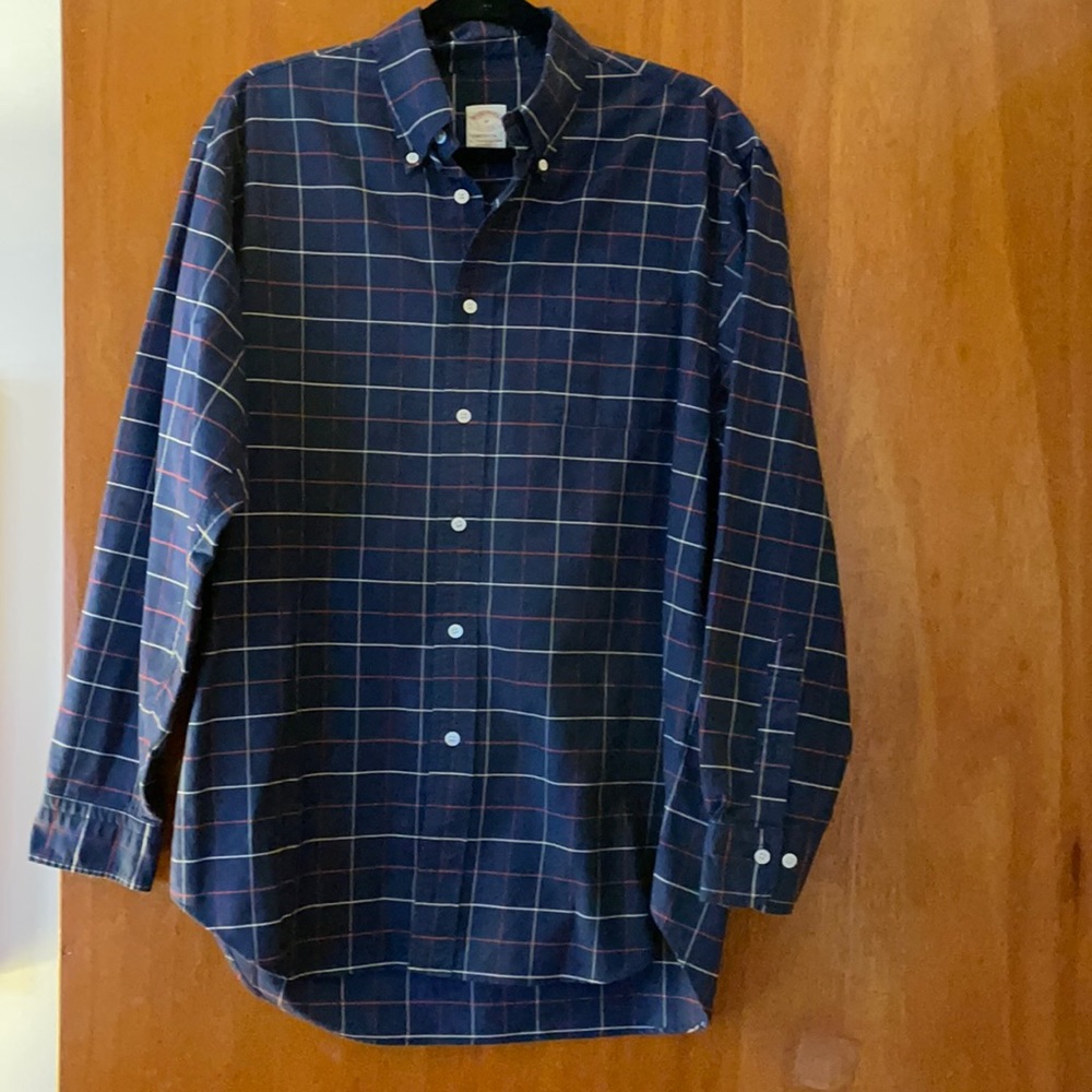 Brooks Brothers Plaid Button Down